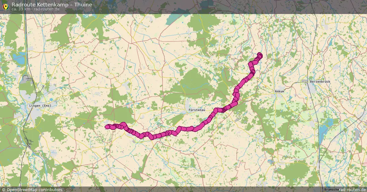 Radtour Kettenkamp – Thuine