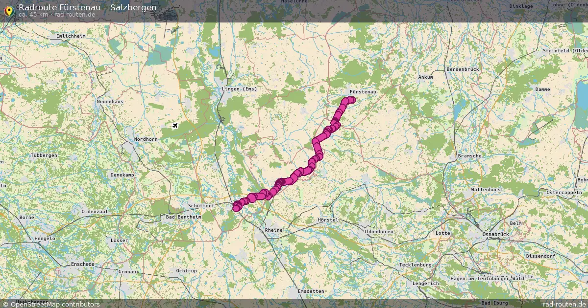 Radtour Fürstenau – Salzbergen