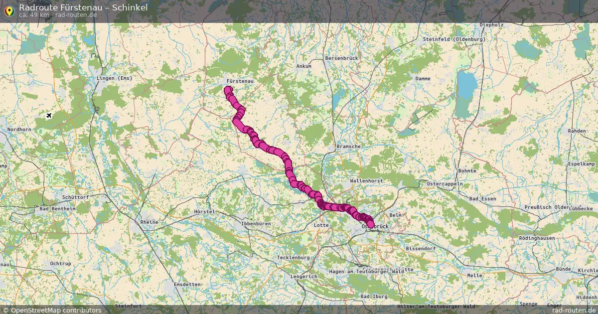 Radtour Fürstenau – Schinkel