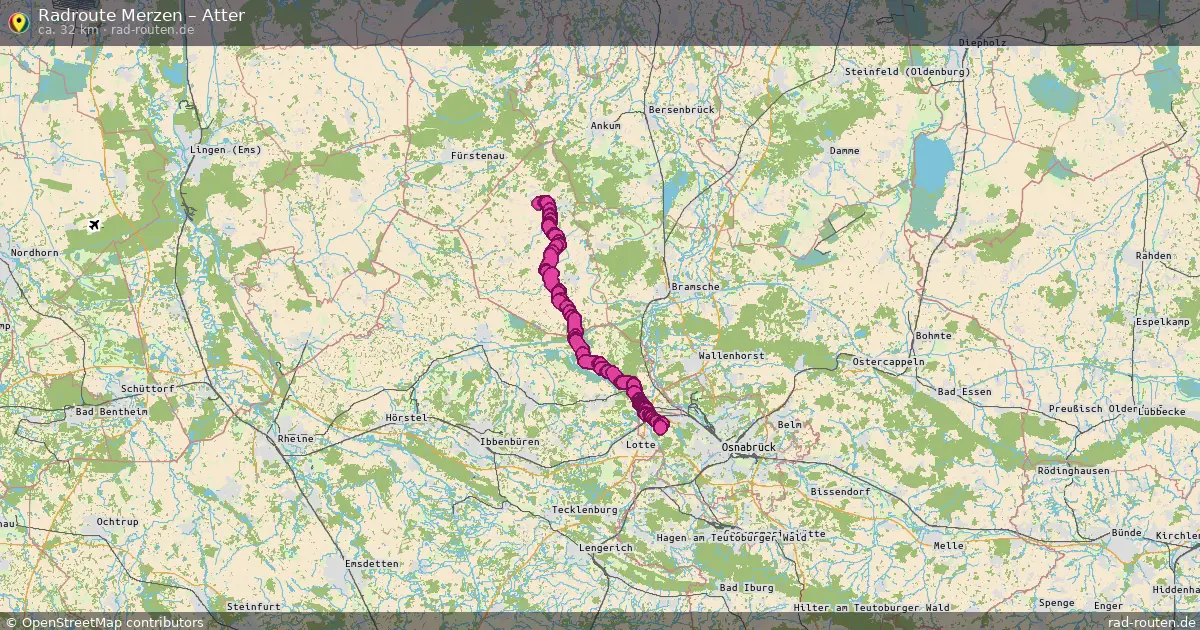 Radtour Merzen – Atter