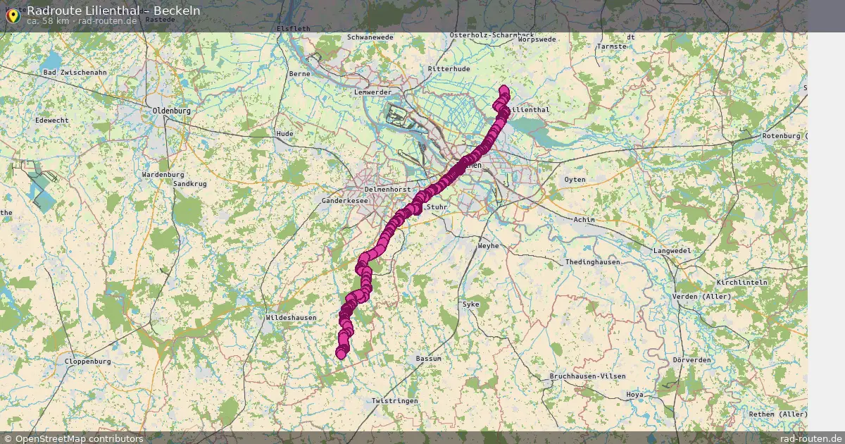 Radtour Lilienthal – Beckeln