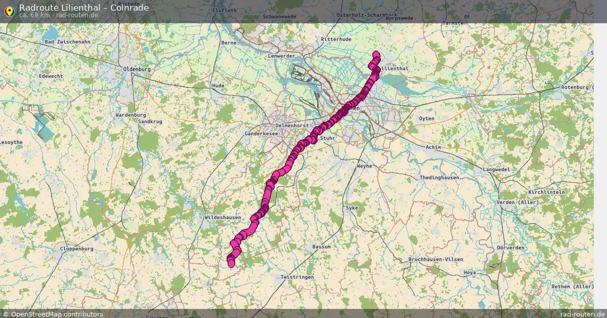 Radtour Lilienthal – Colnrade