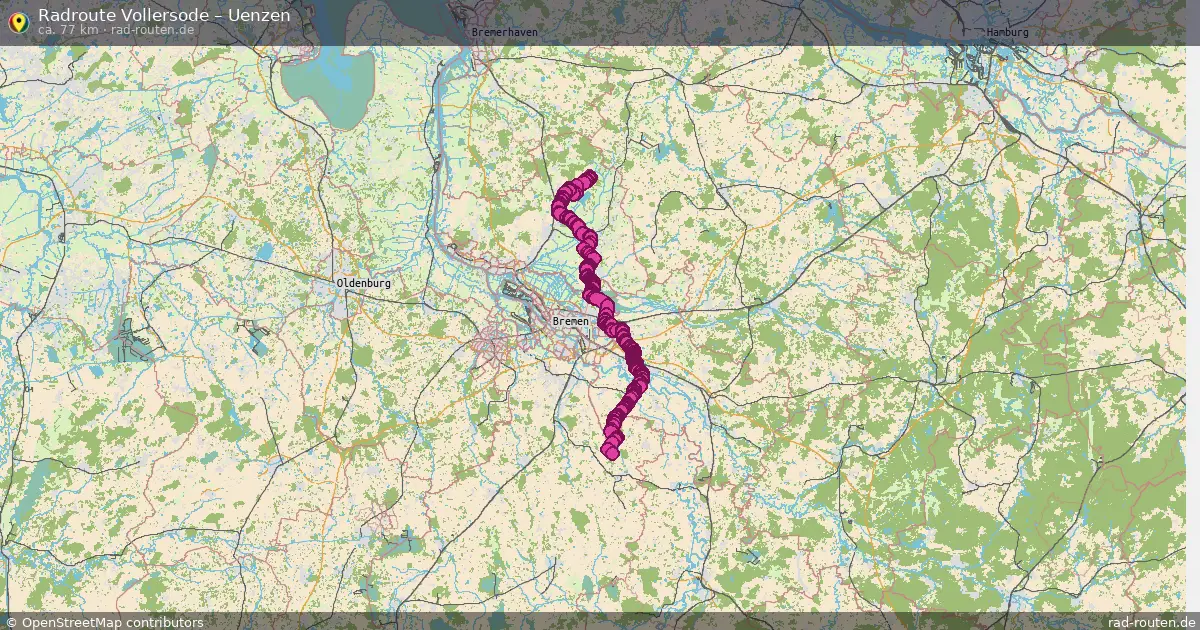 Radtour Vollersode – Uenzen