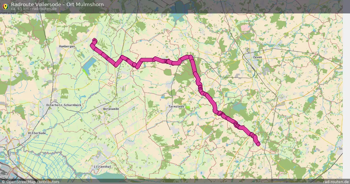 Radtour Vollersode – Ort Mulmshorn