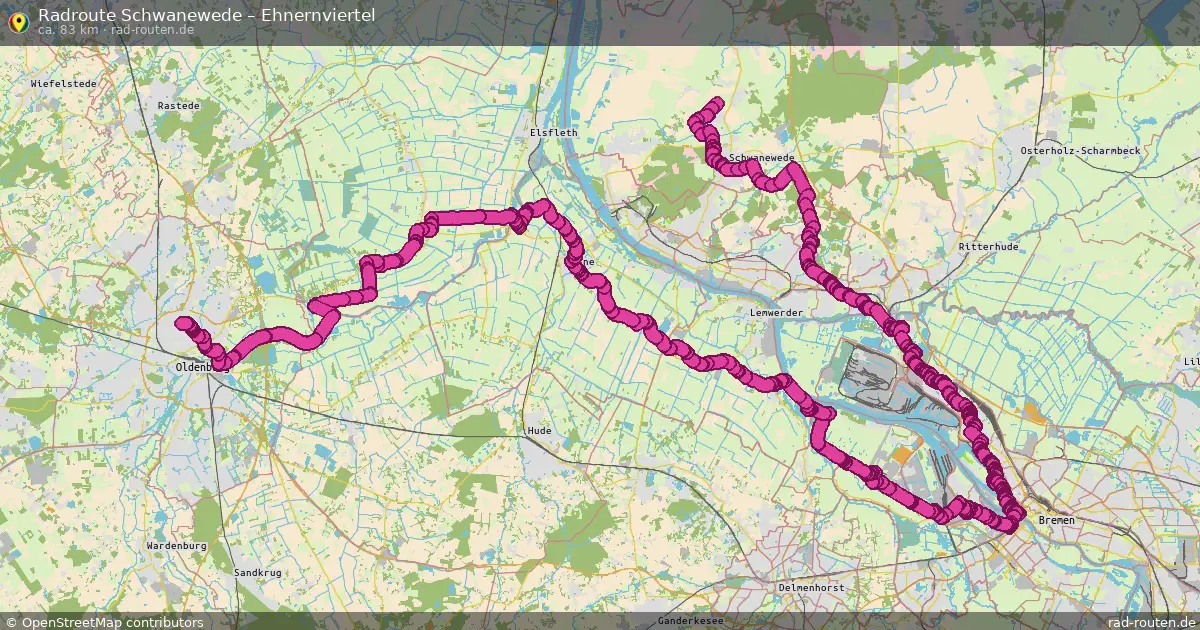 Radtour Schwanewede – Ehnernviertel