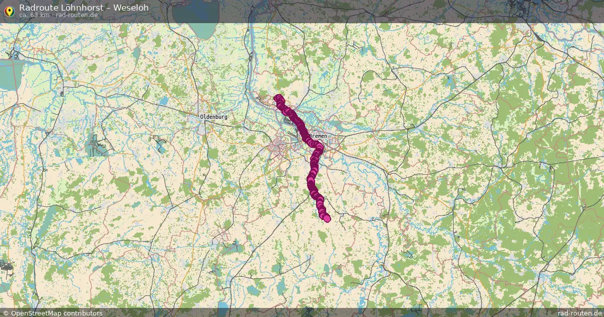 Radtour Löhnhorst – Weseloh
