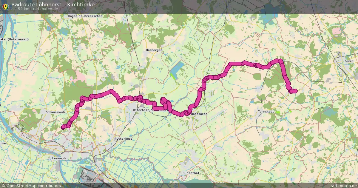Radtour Löhnhorst – Kirchtimke
