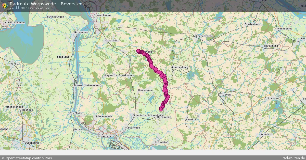 Radtour Worpswede – Beverstedt