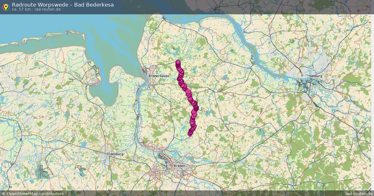 Radtour Worpswede – Bad Bederkesa