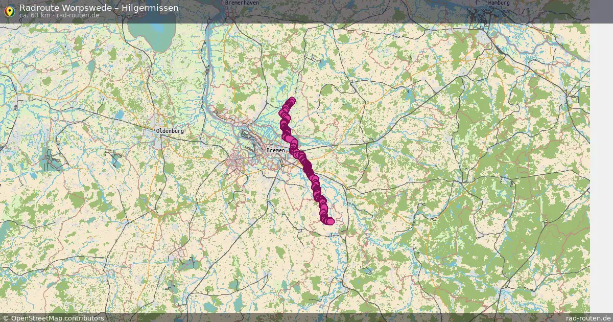 Radtour Worpswede – Hilgermissen