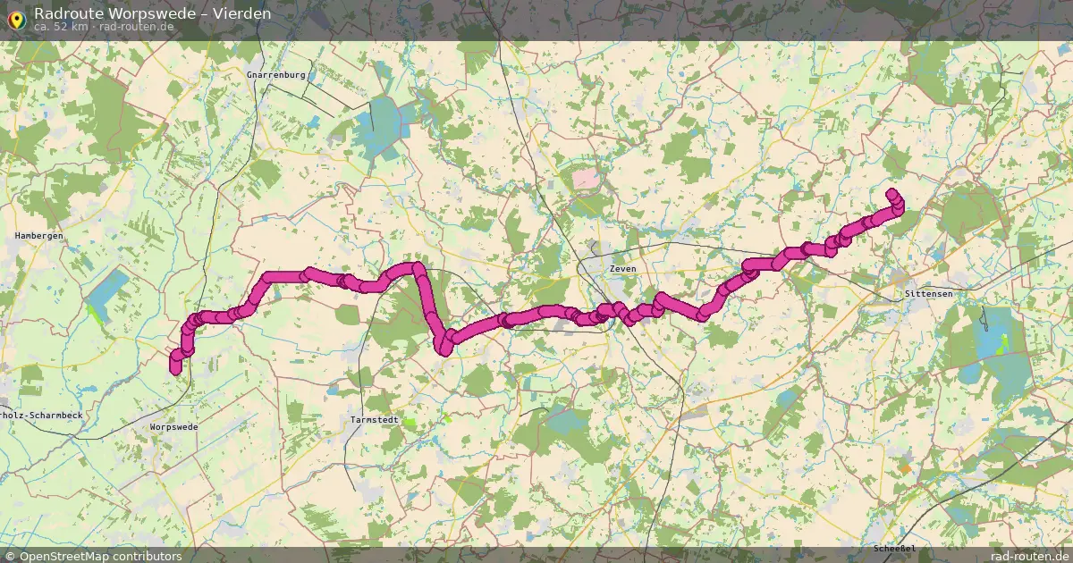 Radtour Worpswede – Vierden