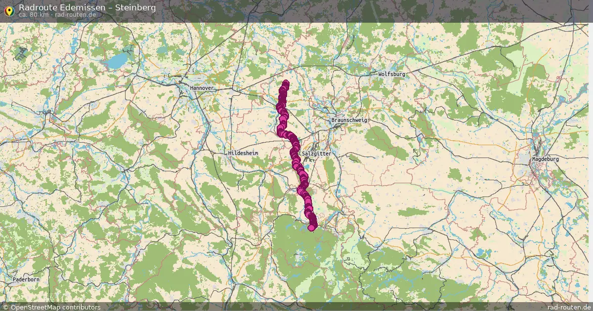 Radtour Edemissen – Steinberg