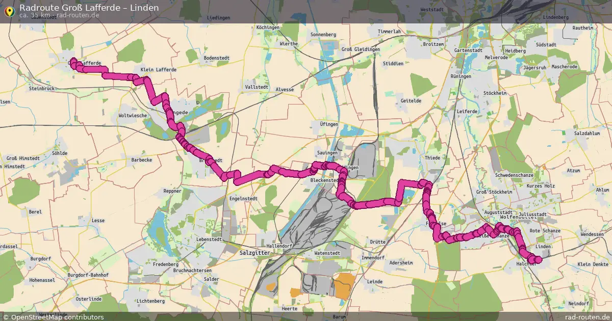 Radtour Groß Lafferde – Linden