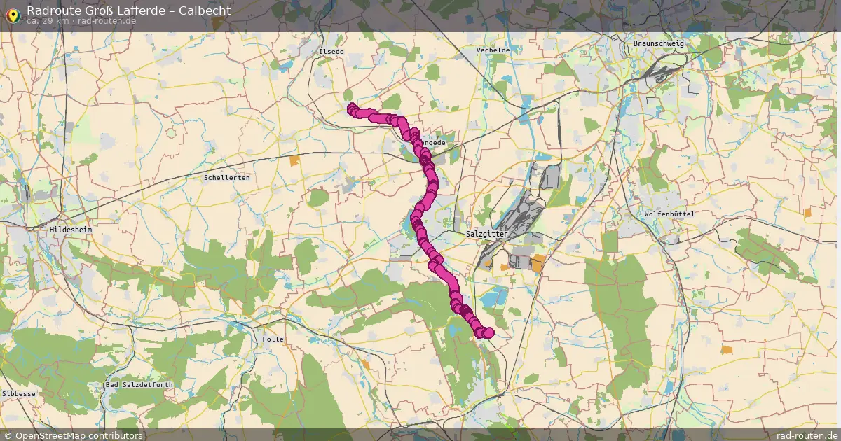 Fahrradroute Groß Lafferde – Calbecht
