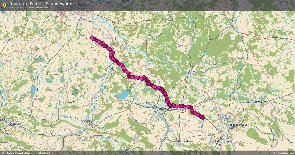 Radtour Peine – Schönewörde