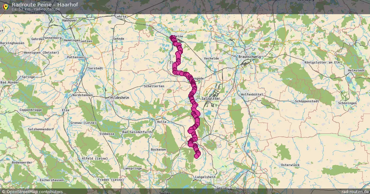 Radtour Peine – Haarhof