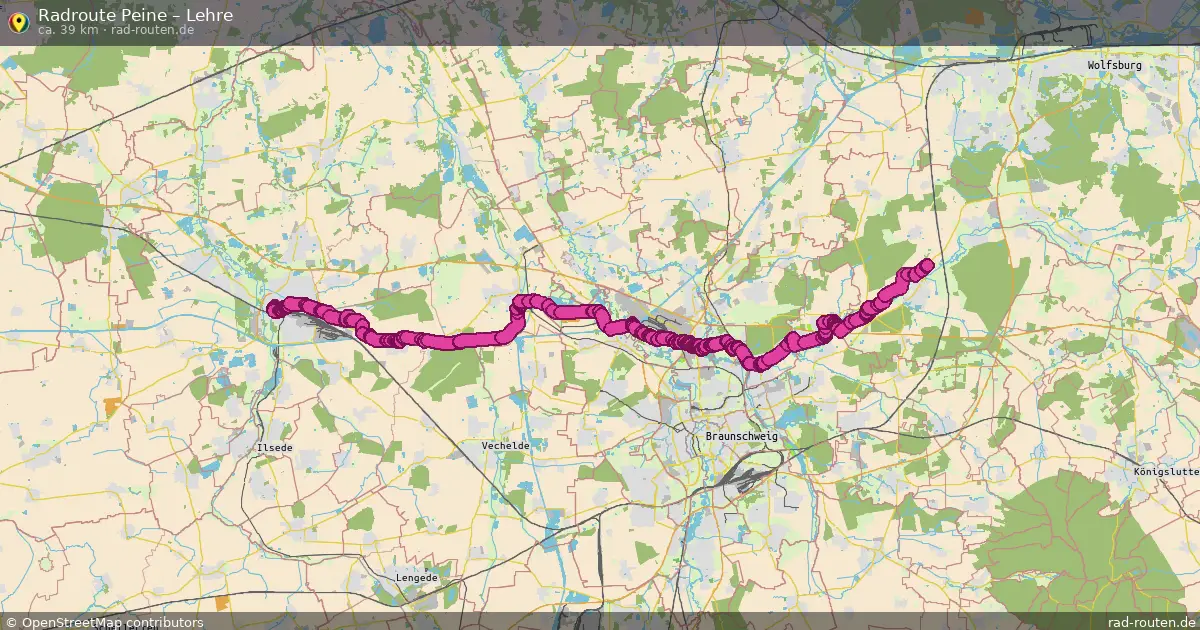 Radtour Peine – Lehre