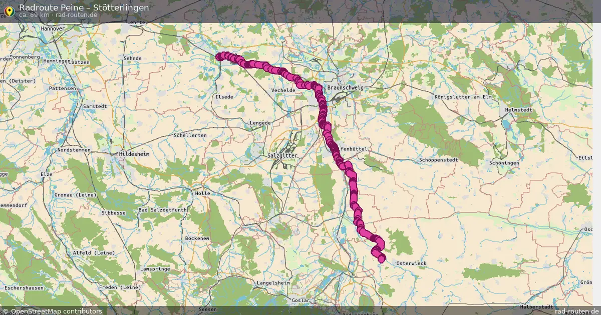 Radtour Peine – Stötterlingen