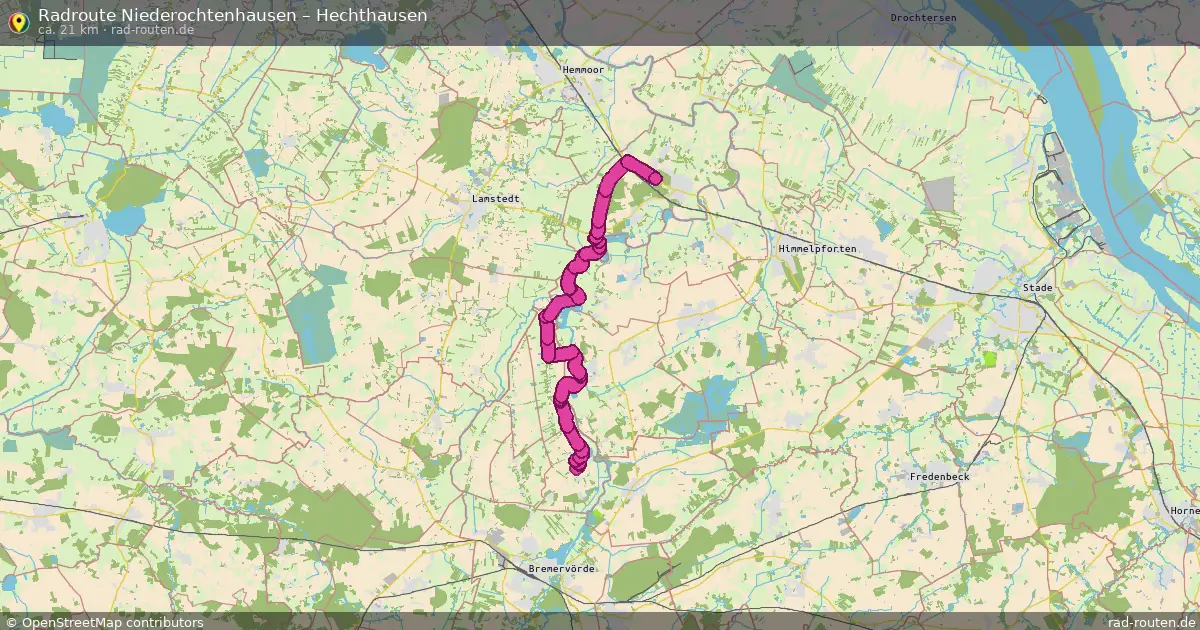 Radtour Niederochtenhausen – Hechthausen