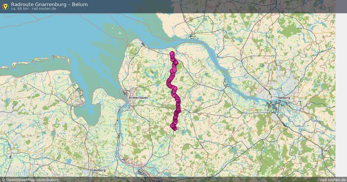 Radtour Gnarrenburg – Belum
