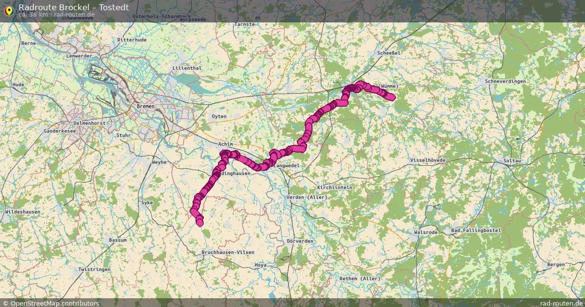 Radtour Brockel – Himmelpforten