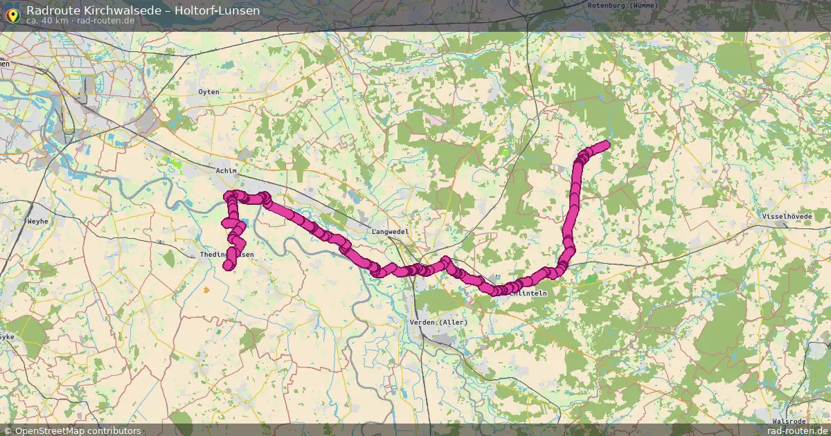 Radtour Kirchwalsede – Holtorf-Lunsen
