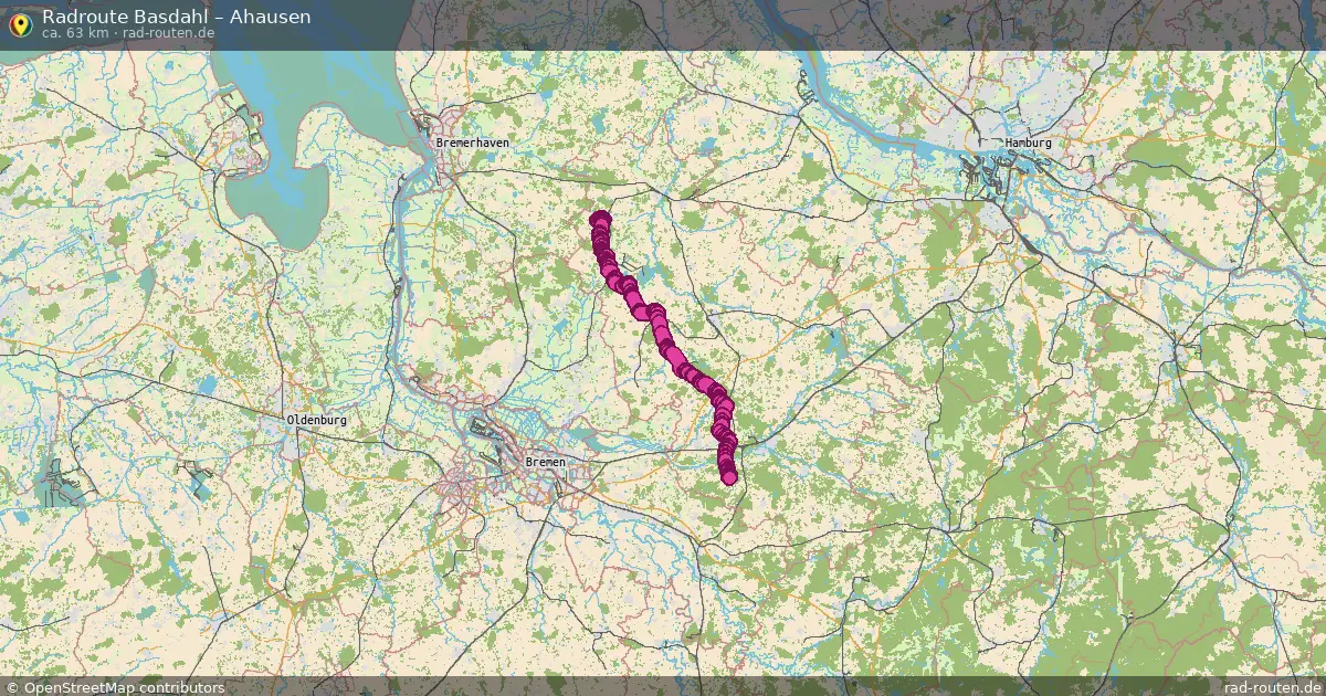 Radtour Basdahl – Ahausen