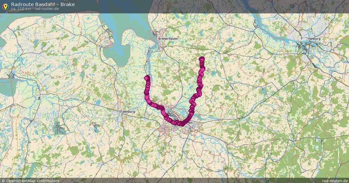 Radtour Basdahl – Brake