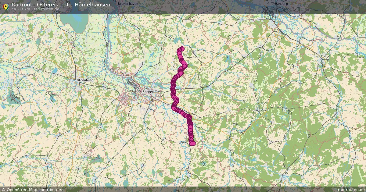 Fahrradroute Ostereistedt – Hämelhausen