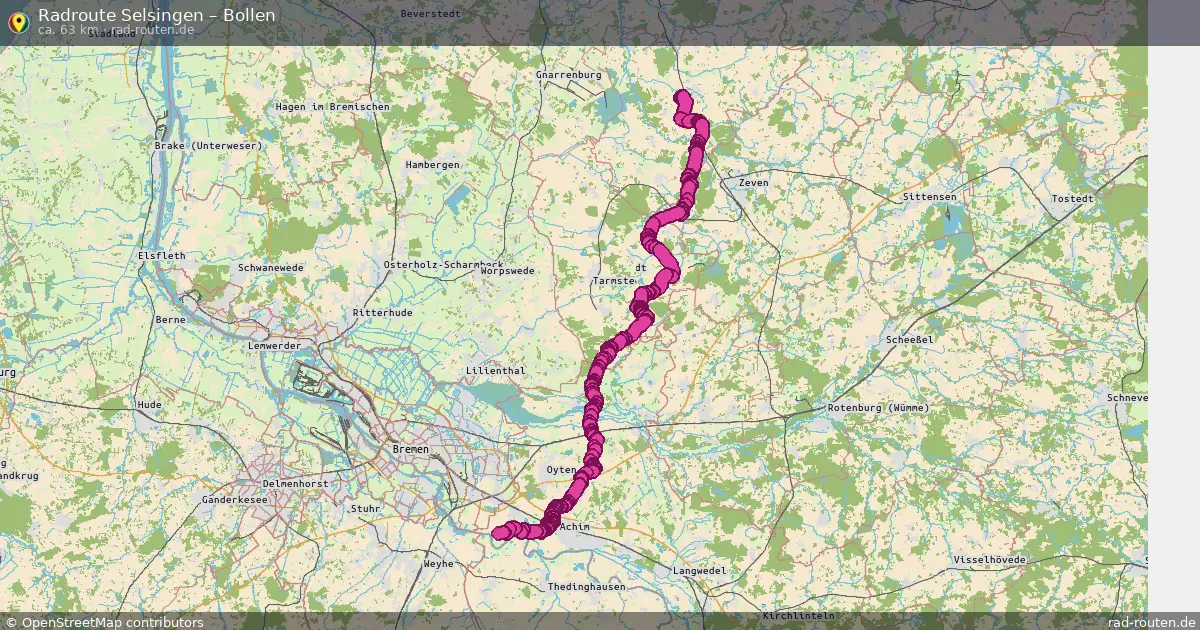 Radtour Selsingen – Bollen