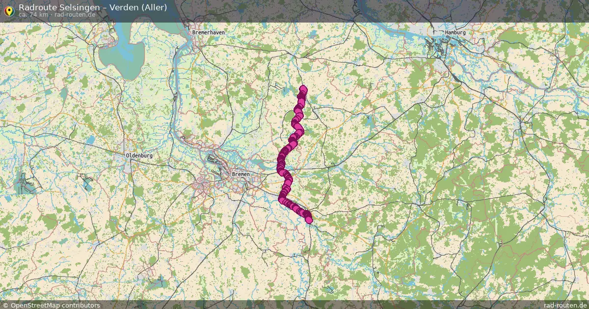 Radtour Selsingen – Verden (Aller)