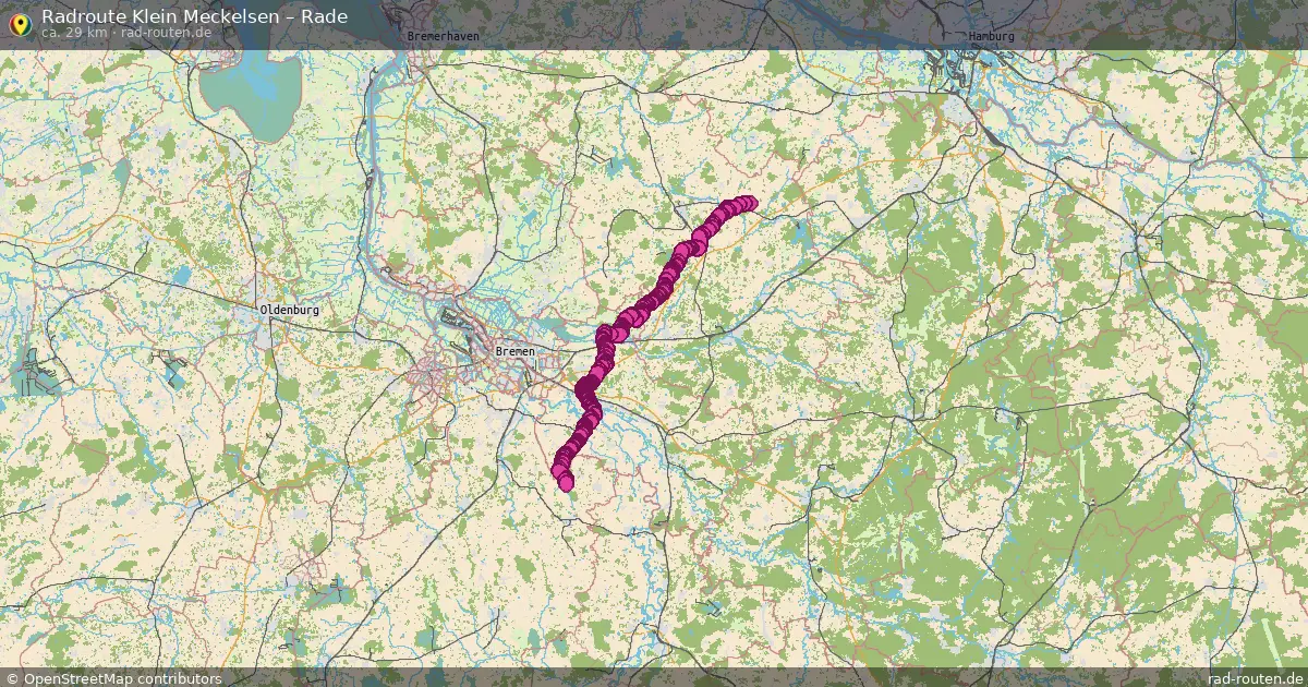 Radtour Klein Meckelsen – Drochtersen