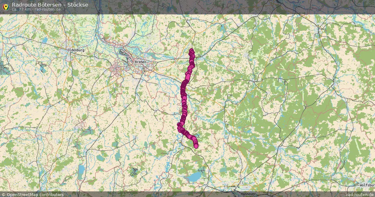 Radtour Bötersen – Stöckse