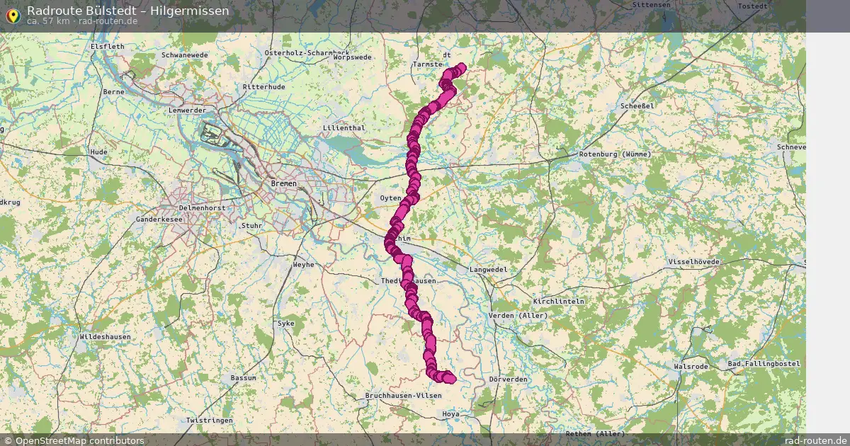 Radtour Bülstedt – Hilgermissen