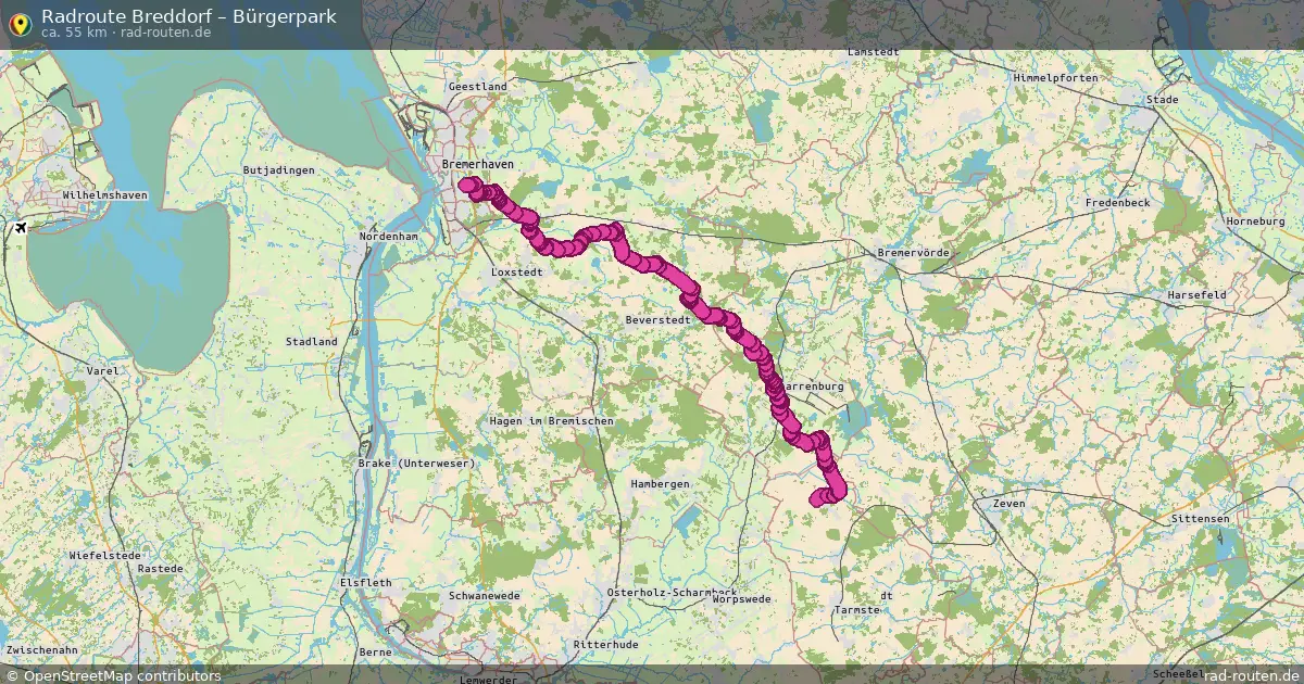 Radtour Breddorf – Bürgerpark