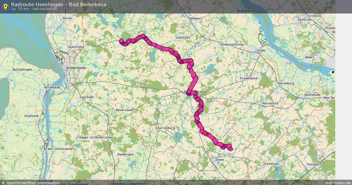 Radtour Heeslingen – Bad Bederkesa
