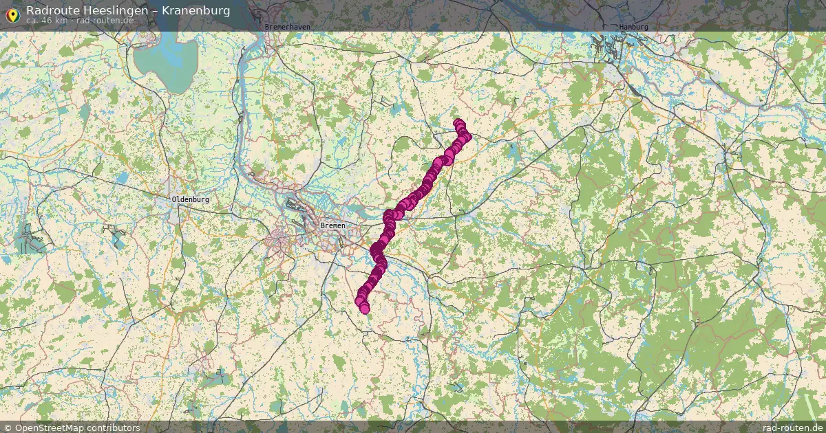 Radtour Heeslingen – Kranenburg