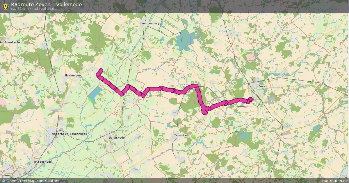 Radtour Zeven – Vollersode