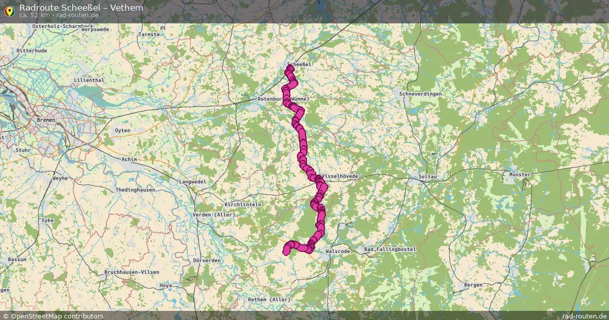 Radtour Scheeßel – Vethem