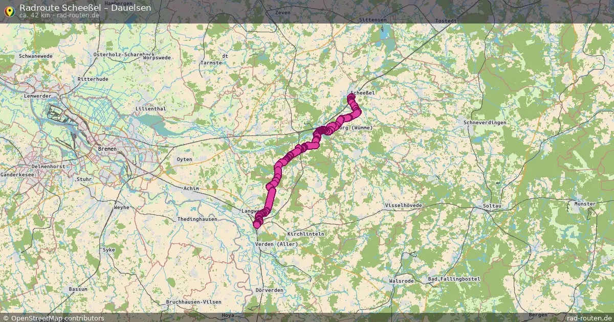 Radtour Scheeßel – Dauelsen