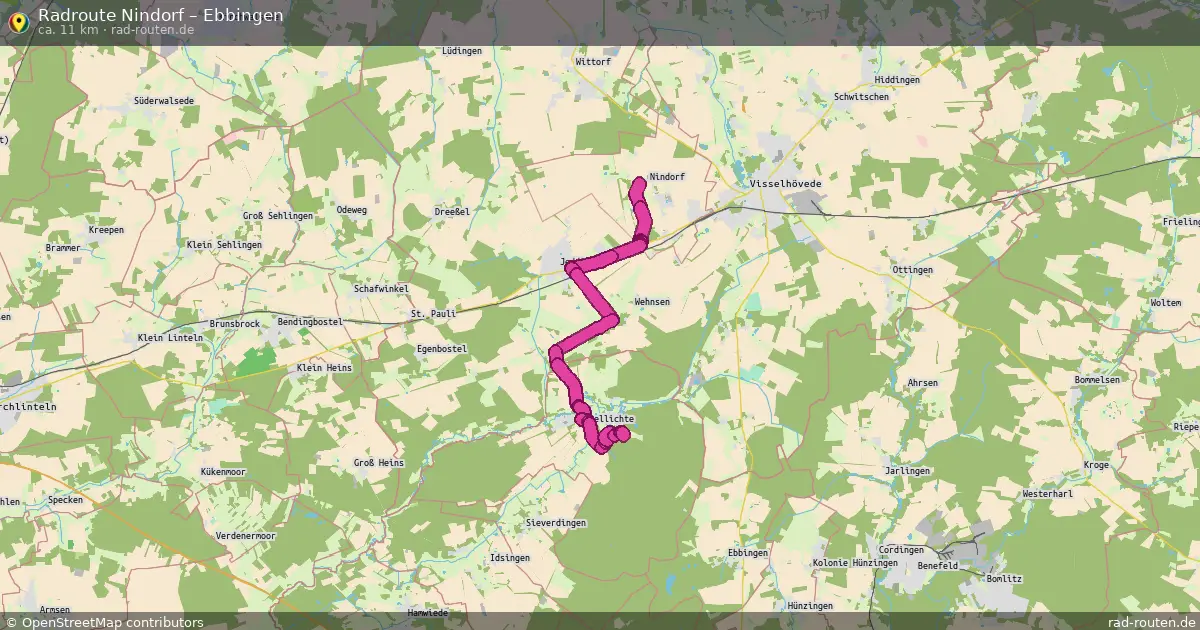 Radtour Nindorf – Ebbingen
