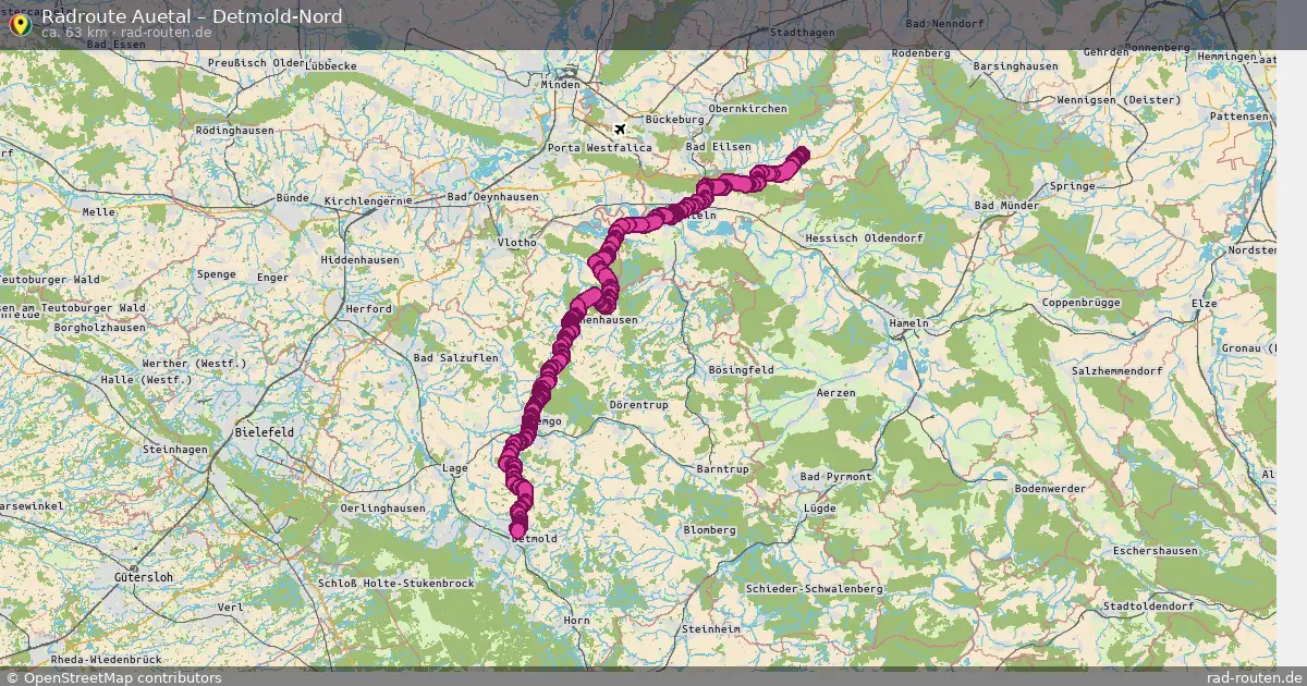 Radtour Auetal – Detmold-Nord