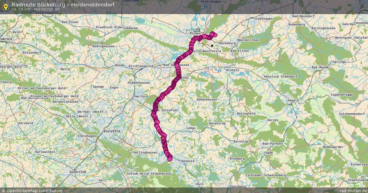 Radtour Bückeburg – Heidenoldendorf