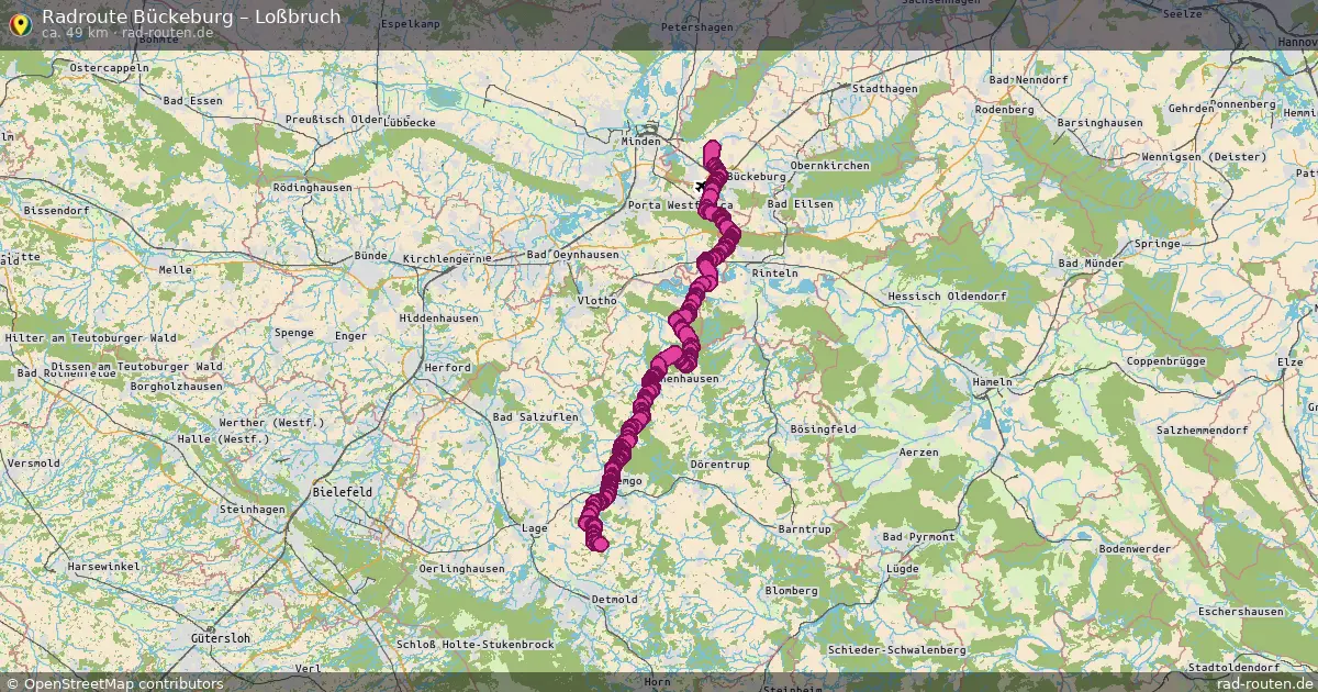 Radtour Bückeburg – Loßbruch