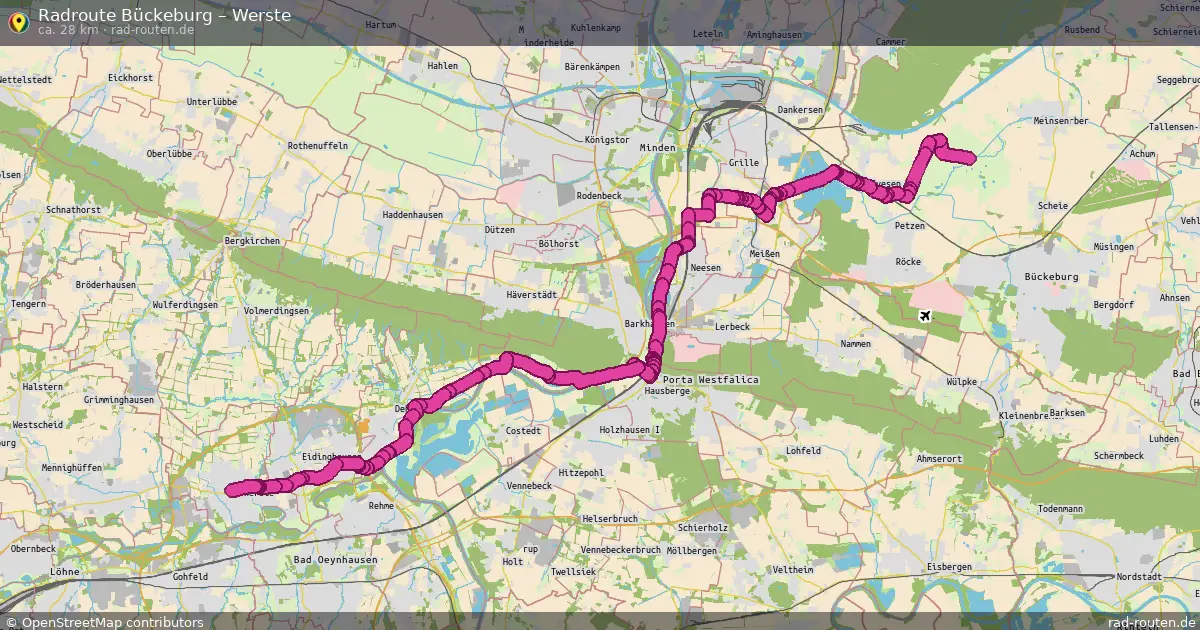 Radtour Bückeburg – Werste
