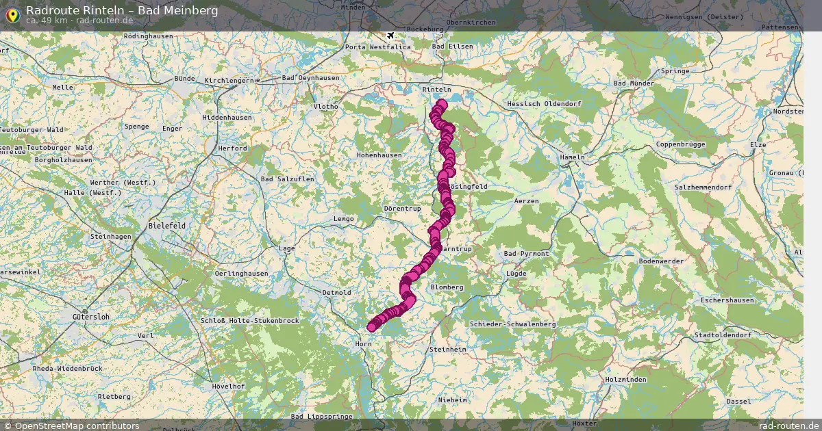 Radtour Rinteln – Bad Meinberg