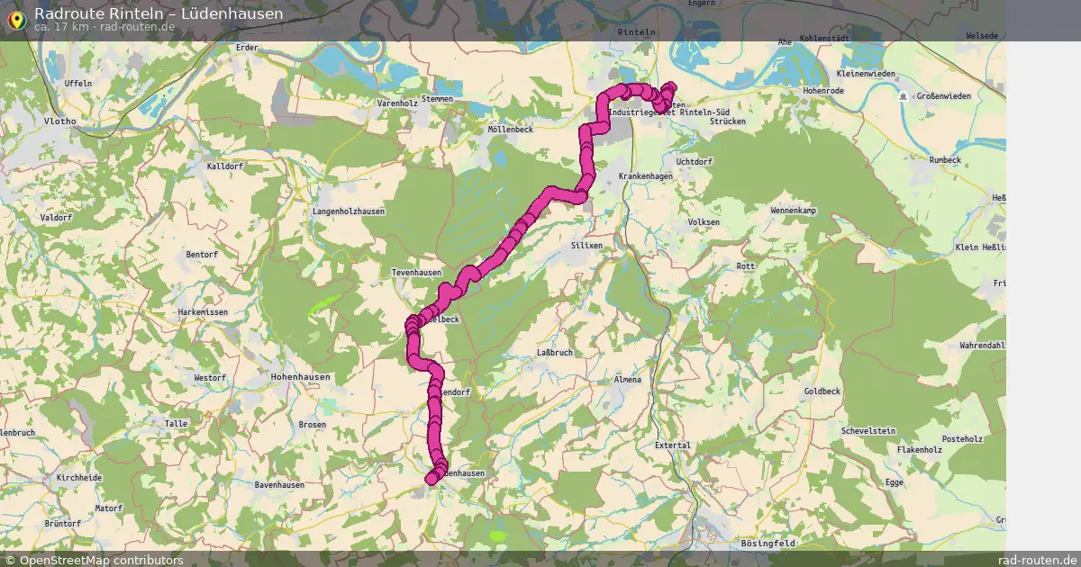 Radtour Rinteln – Lüdenhausen