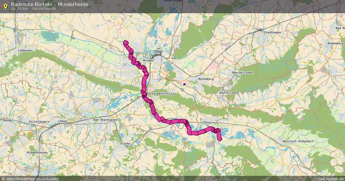 Radtour Rinteln – Minderheide