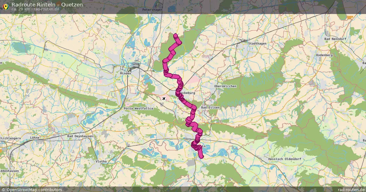Radtour Rinteln – Quetzen