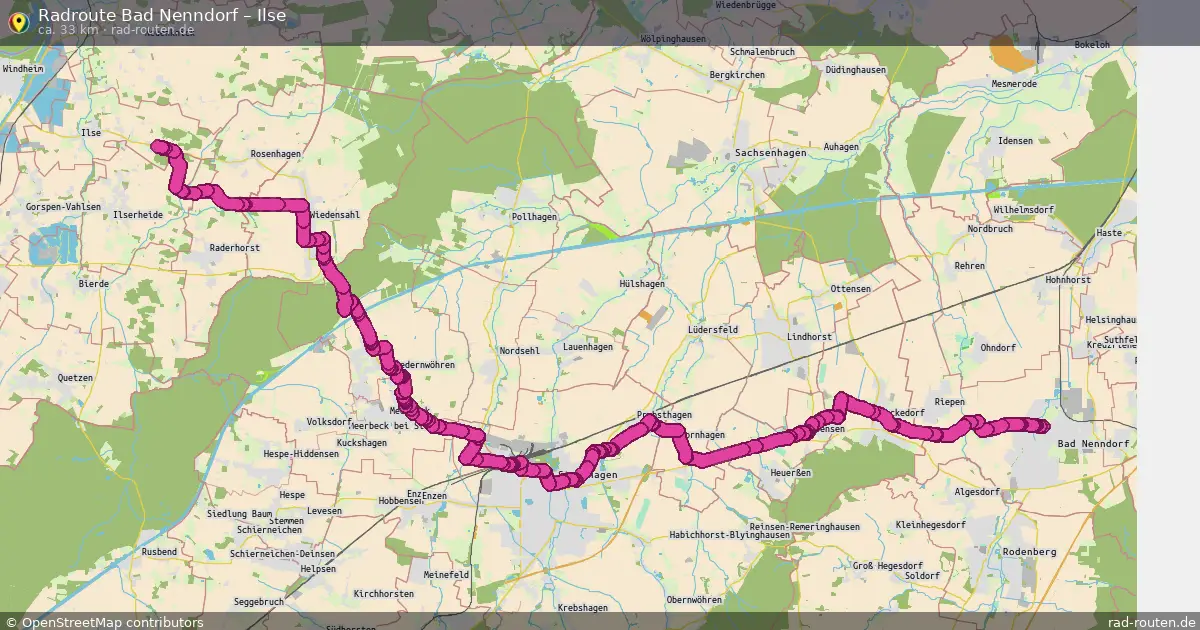 Radtour Bad Nenndorf – Ilse